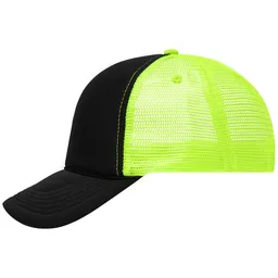Myrtle Beach myrtle beach 5 Panel Retro Kappe MB6550 Einheitsgröße black/neon-yellow – Produktbild 1 von 1