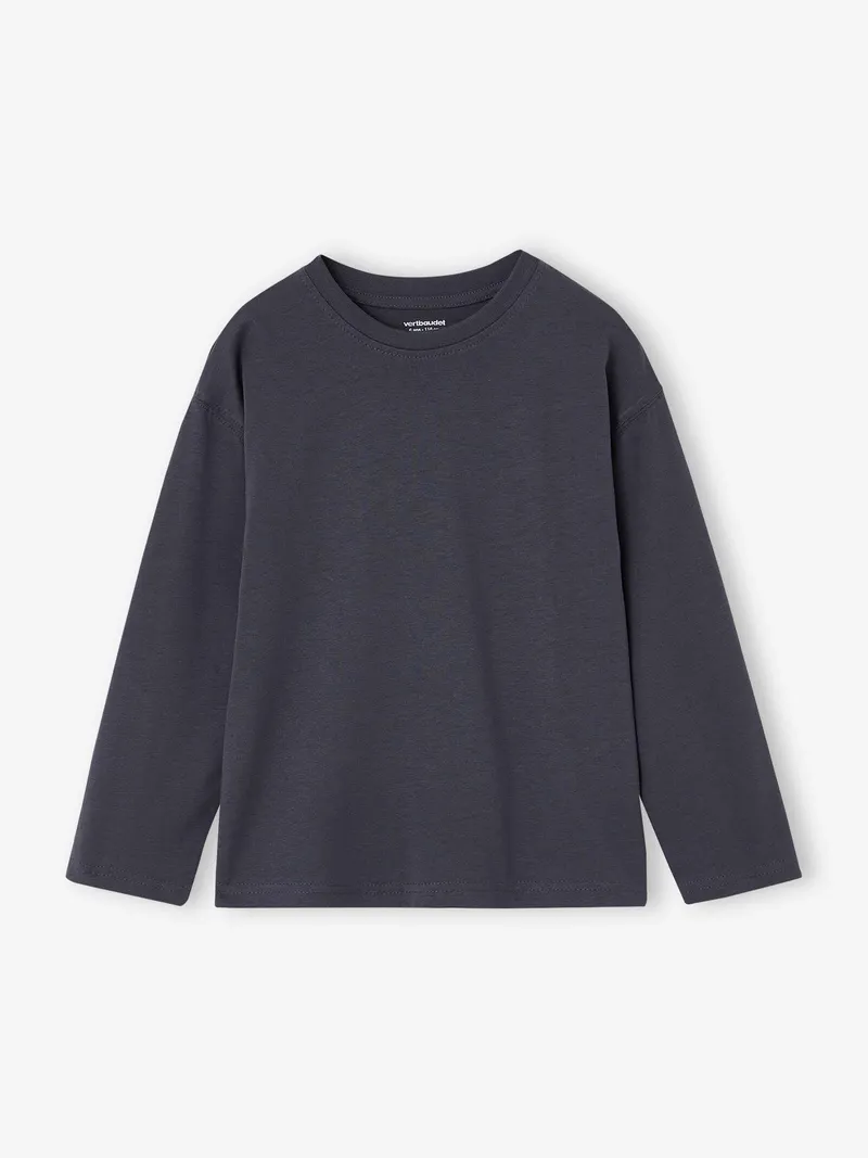 Vertbaudet 3er-Pack Shirts Jungen BASIC, Königsblau, – Produktbild 4 von 4