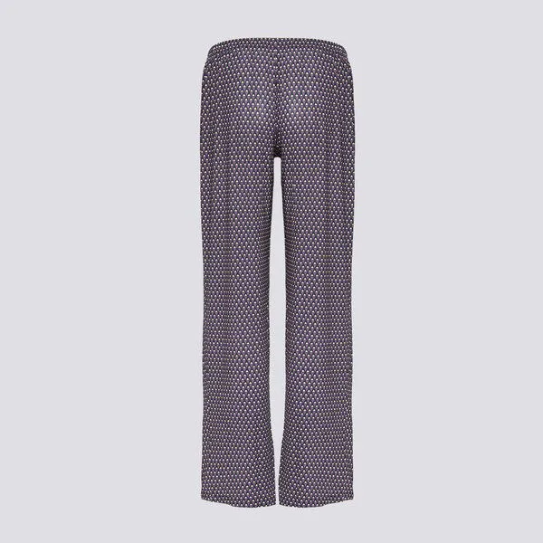 comazo comazo Lange Hose aus Mircromodal, Purple print, – Produktbild 2 von 3
