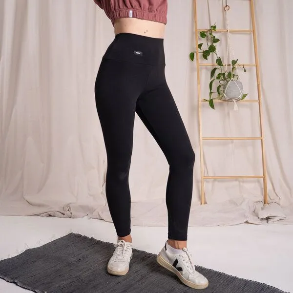 Vresh Clothing Vresh Clothing Ivy - Leggins aus Biobaumwolle, Schwarz, – Produktbild 4 von 4