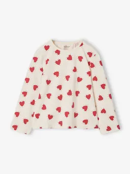 Vertbaudet Bedrucktes Mädchen Langarmshirt – Produktbild 1 von 1