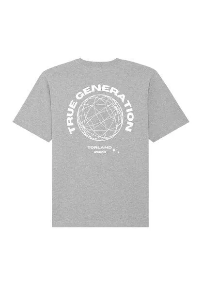 TORLAND Torland T-Shirt Freestyler Heavy True Generation, Grau (heather grey), – Produktbild 1 von 3