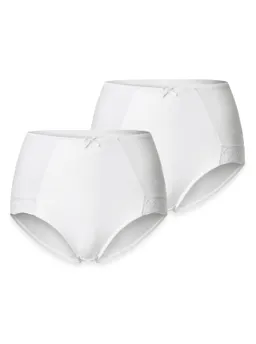 wäschepur Taillenslip 2x weiß – Produktbild 1 von 1