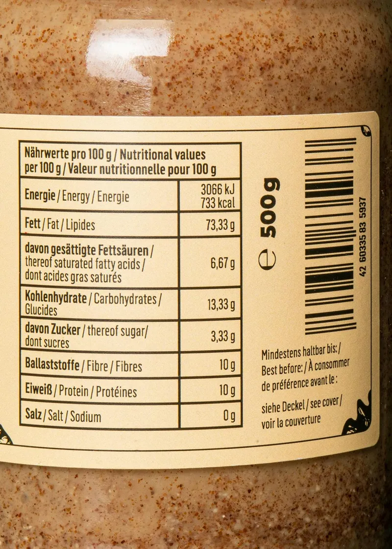 KoRo Pekannussmus 12 x 500 g – Produktbild 5 von 5