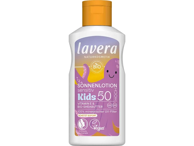 lavera Sonnenlotion Kids LSF 50 – Produktbild 1 von 3