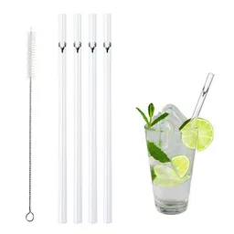 Contento Contento Glastrinkhalm 21 cm lang, 4 Stück, Hirsch, mit Bürste – Produktbild 1 von 1