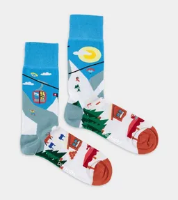 DillySocks DillySocks Socken Alpine Adventure aus Biobaumwoll-Mix – Produktbild 1 von 1