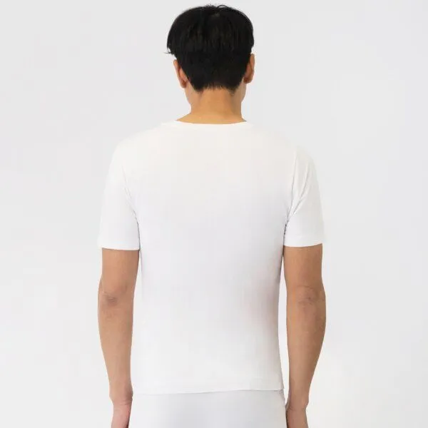 TAO Sportswear TAO Sportswear Herren kurzarm Funktionsshirt, Weiß, – Produktbild 3 von 4
