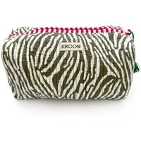 KIKOONI KIKOONI handgefertigte Kosmetiktasche "Desert Zebra", Pink, – Produktbild 1 von 1