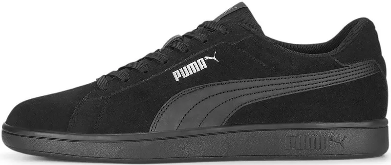 Puma Puma SMASH 3.0 Sneaker klassische Tennissport-Silhouette, gepufferter Schuhkragen, Schwarz, – Produktbild 3 von 5
