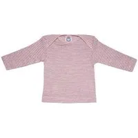 Cosilana Cosilana Baby Schlupfhemd Bio Baumwolle kbT Wolle Seide, Pink pflaume natur, – Produktbild 1 von 1