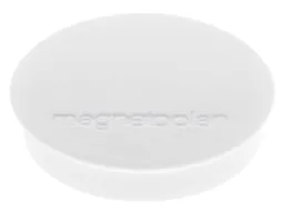 magnetoplan 10 magnetoplan Magnete 'Discofix standard' weiß – Produktbild 1 von 1