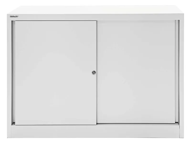 Bisley Bisley Schiebetürenschrank "ECO" 2 OH, Breite 120 cm lichtgrau – Produktbild 1 von 1