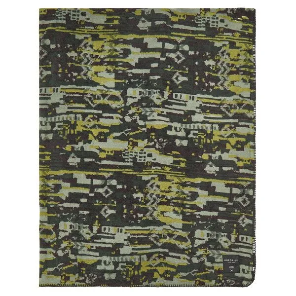 Iriedaily Iriedaily Faving Fleece Blanket, Green olive (mehrfarbig), – Produktbild 1 von 3