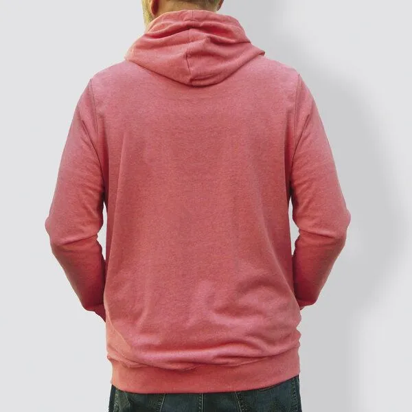 little kiwi little kiwi Unisex Hoodie, "Abheben", Rot-coral, – Produktbild 2 von 2