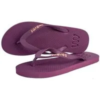 Waves WAVES Flip Flops - Zehentrenner 100 % Naturkautschuk, Violett, – Produktbild 1 von 1