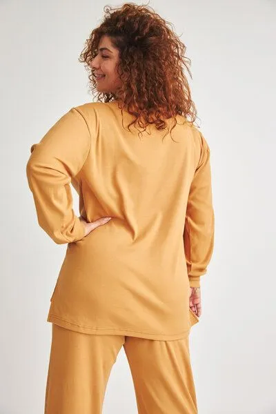 Baìge the Label Baìge the Label Sweatshirt Bex, Caramel, – Produktbild 3 von 4