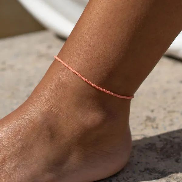 juni juni Fußkettchen "Peachy" - verstellbare Länge – Produktbild 2 von 4