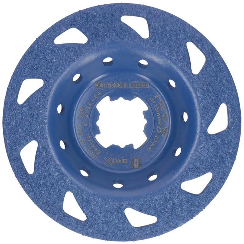 Bosch Professional Bosch Professional Bosch EXPERT Multi Material Carbide-Topfscheibe fein, schräg, X-LOCK, 115 mm, 22,23 mm – Produktbild 1 von 1