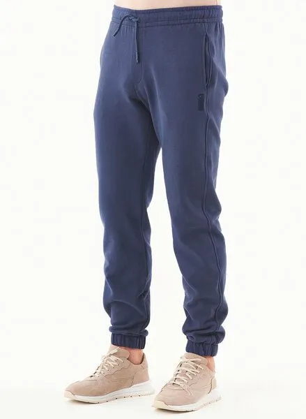 ORGANICATION ORGANICATION ESSENTIALS - PARSSA - Soft Touch Sweathose aus Bio-Baumwolle, Blau(navy), – Produktbild 3 von 3