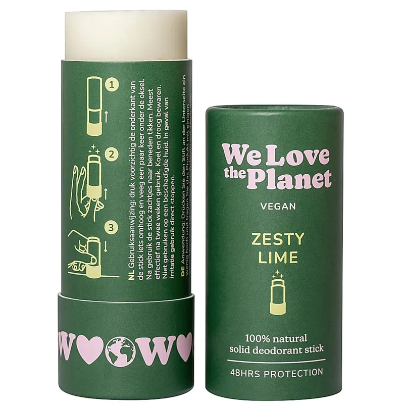 We Love The Planet We Love The Planet Deodorant Zesty Lime (Vegan) 40g – Produktbild 1 von 1