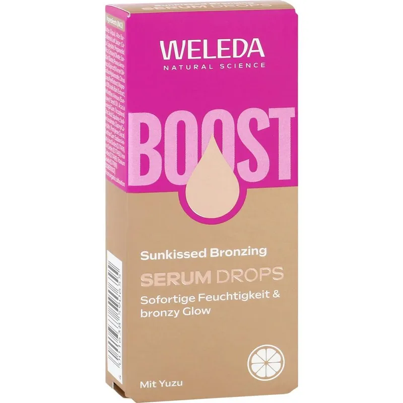 Weleda WELEDA BOOST Sunkissed Bronzing SERUM DROPS 30 ml – Produktbild 1 von 2