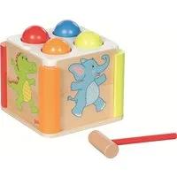 Goki goki Klopfkiste Regenbogen 16x16x15 cm – Produktbild 1 von 1