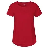 Neutral Doppelpack Neutral® Ladies Roll Up Sleeve T-Shirt, Red, – Produktbild 1 von 1