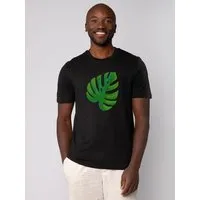 watapparel watapparel T-Shirt Unisex Monstera 2.0, Black, – Produktbild 1 von 1