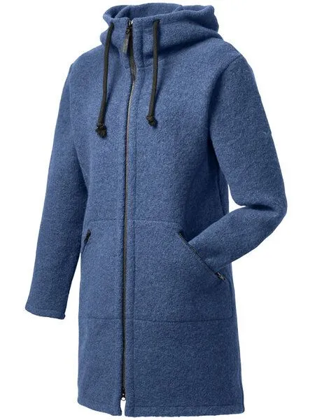 Mufflon Mufflon Damen Walk-Mantel Carla Schurwolle W300, Atlantic, – Produktbild 1 von 1