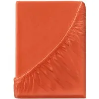 Spannbettlaken "Single Jersey" aus Bio-Baumwolle 140-160 x 200 cm, chili – Produktbild 1 von 1