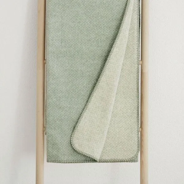 RIEMA Germany RIEMA Germany Kuscheldecke EMMA aus Bio-Baumwolle OEKO-Tex, Grün, – Produktbild 1 von 4