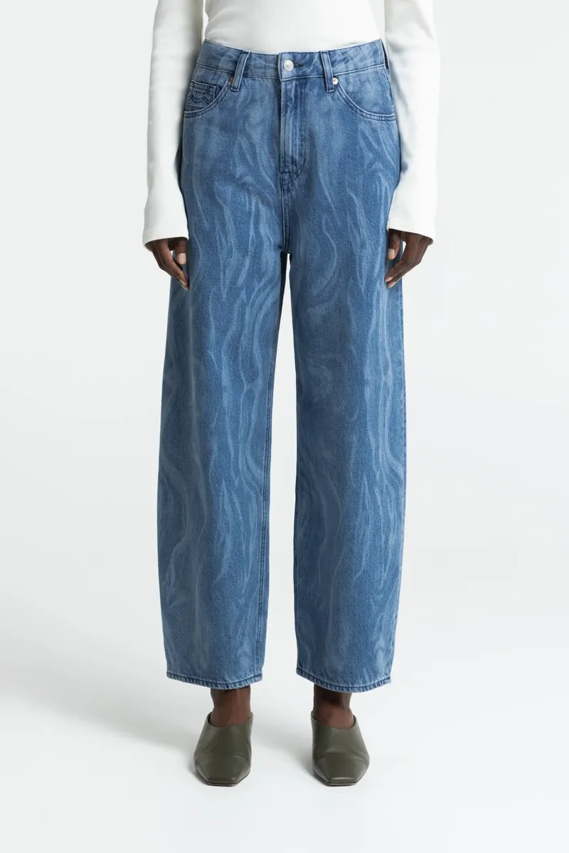 Kings Of Indigo Kings of Indigo Damen vegan Jeans Leila Elliot Laser Blue, Blau, – Produktbild 1 von 1