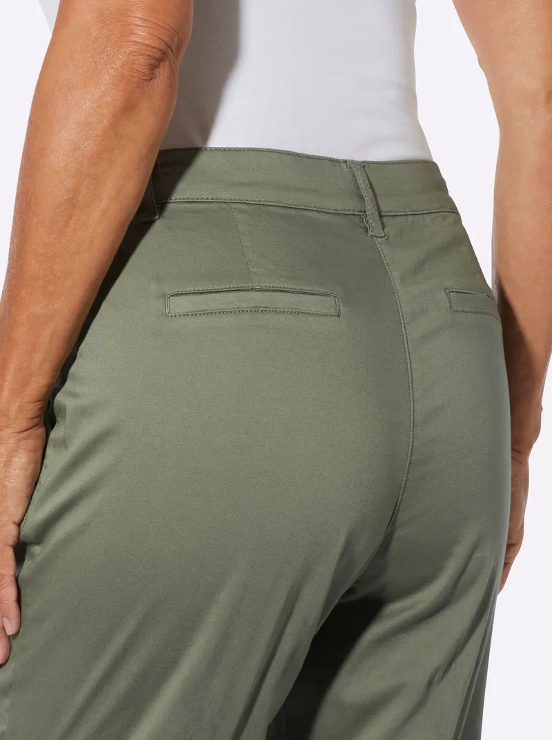 Witt Chinohose khaki, Khaki, – Produktbild 2 von 2