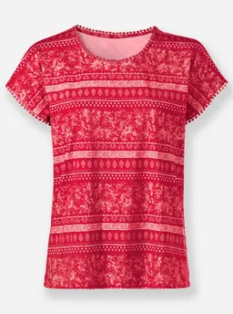 Witt Print-Shirt erdbeere-ecru-bedruckt – Produktbild 1 von 1