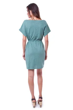 RAVENS VIEW IBIZA RAVENS VIEW IBIZA Damen vegan Kleid Sonne Chinois Grün – Produktbild 1 von 1