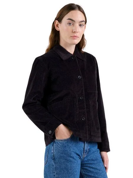 Dedicated DEDICATED Cord Jacke Stiby Corduroy, Black (schwarz), – Produktbild 3 von 4