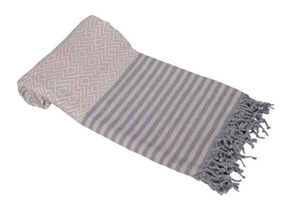 A&R Textile A&R Textile Hamamtuch "Kusadasi" 100 x 180 cm, Bunt, – Produktbild 2 von 3