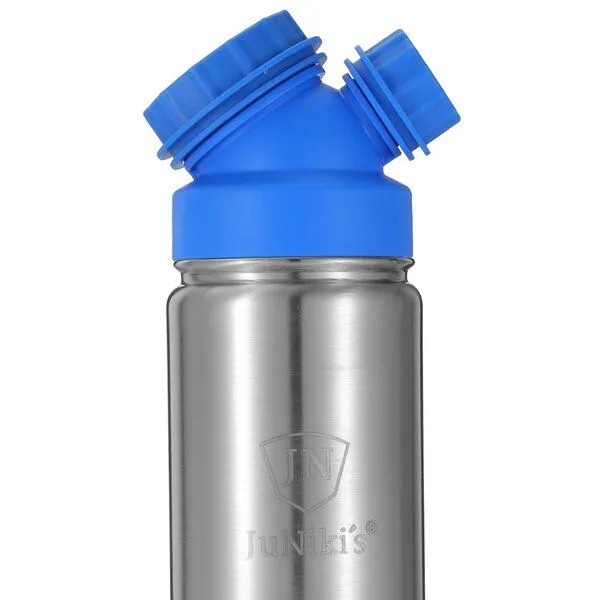JN JuNiki's JN JuNiki's Einschulungs-Set: JuNiki´s® Lunchbox + Trinkflasche isoliert 8 Farben, Blau, – Produktbild 3 von 3