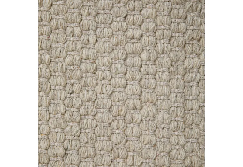 Steffensmeier Wollteppich Amsterdam, Rechteckig, Handwebteppich, Handweb Teppich, Beige, – Produktbild 4 von 5