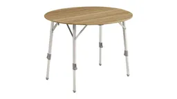 Outwell Outwell Custer Round Falttisch mit Bambustischplatte Rund 90 cm – Produktbild 1 von 1