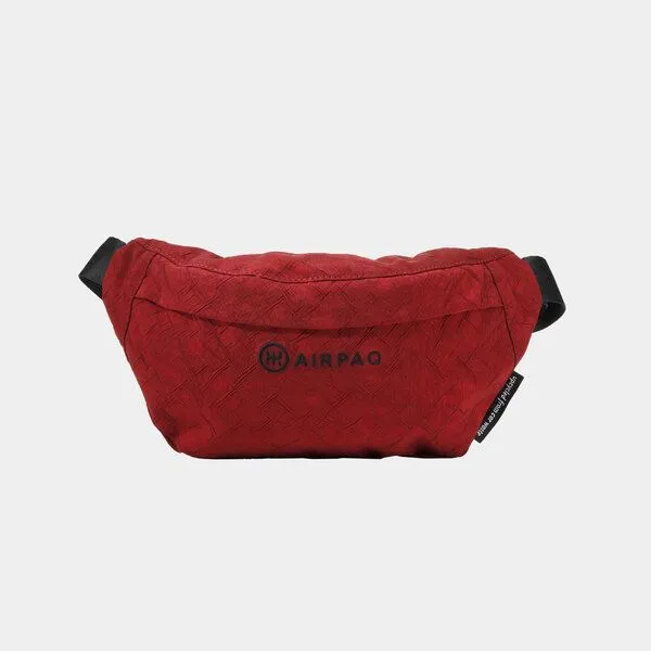 Airpaq Airpaq Bauchtasche aus Autoschrott, Rot, – Produktbild 2 von 4