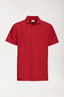 BERUFSBEKLEIDUNG CORE Shirt Unisex - Polokragen, rot - Berufsbekleidung.de – Produktbild 1 von 1