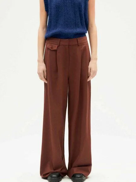 thinking mu thinking mu Damen Hose - Pat Pants, Coffee (braun), – Produktbild 2 von 3