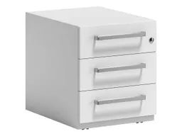 Bisley Bisley Rollcontainer "Note" mit Griff, 3 Schubladen T 56,5 cm – Produktbild 1 von 1