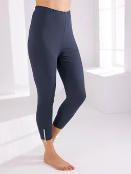 feel good Leggings 3/4-lang schwarz + marine – Produktbild 1 von 1