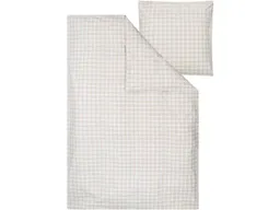 MELA Perkal Bettwäsche Set MAJULI Check | von MELA | Fairtrade & GOTS zertifiziert – Produktbild 1 von 1
