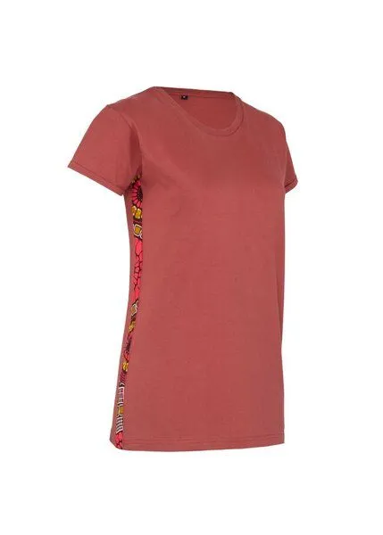 Maishameanslife Maishameanslife Bio Kitenge Shirt - Women, Rot, – Produktbild 2 von 4