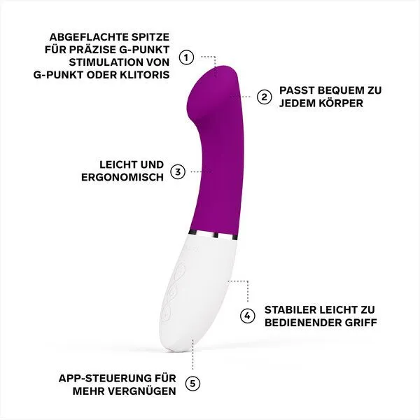 LELO App-gesteuerter G-Punkt-Vibrator - LELO GIGI 3, Rosa, – Produktbild 3 von 4