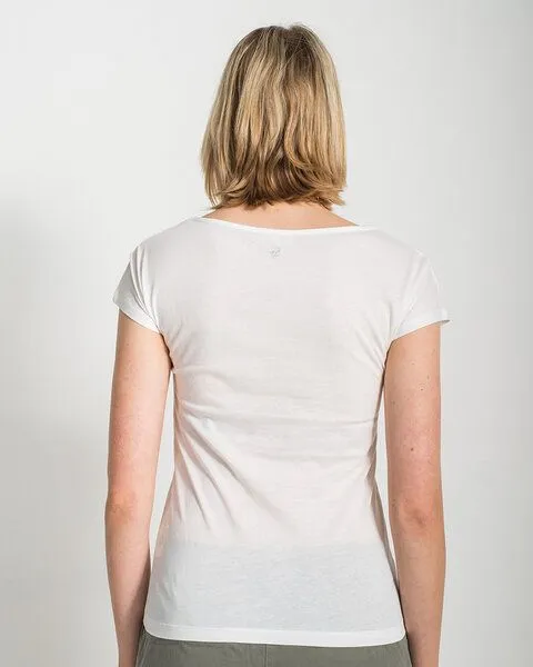 Alma & Lovis Alma & Lovis T-Shirt aus Bio-Baumwolle | Short Pure, Weiß, – Produktbild 3 von 4